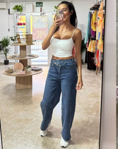 Pantalón Vaquero brillo