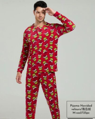 Pijama Grinch Hombre Navidad