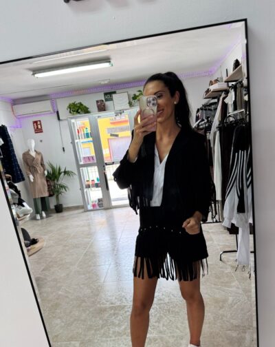 Chaqueta Flecos