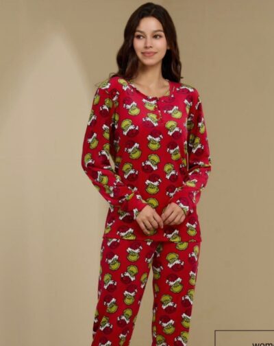 Pijama Grinch Mujer Navidad